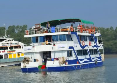 Sundarbans tour Itinerary  M. V. Bono Shampan(Company won luxury A/C cruiser)